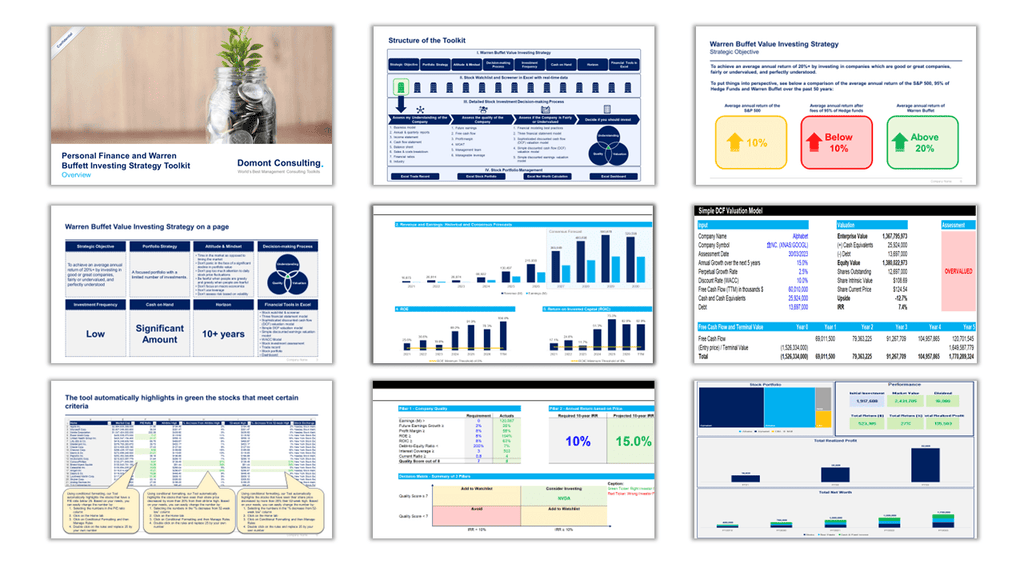 Personal Finance & Warren Buffett Investing Strategy Toolkit