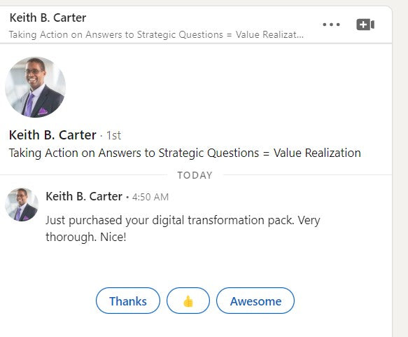 Feedback received by Domont Consulting