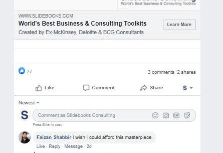 Feedback received by Domont Consulting