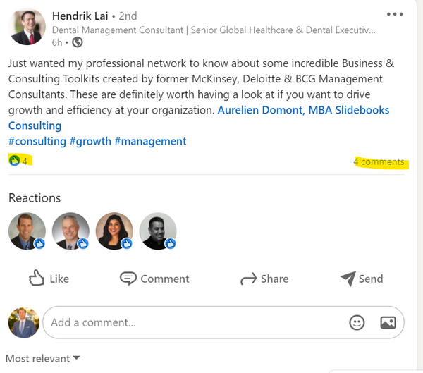 Feedback received by Domont Consulting