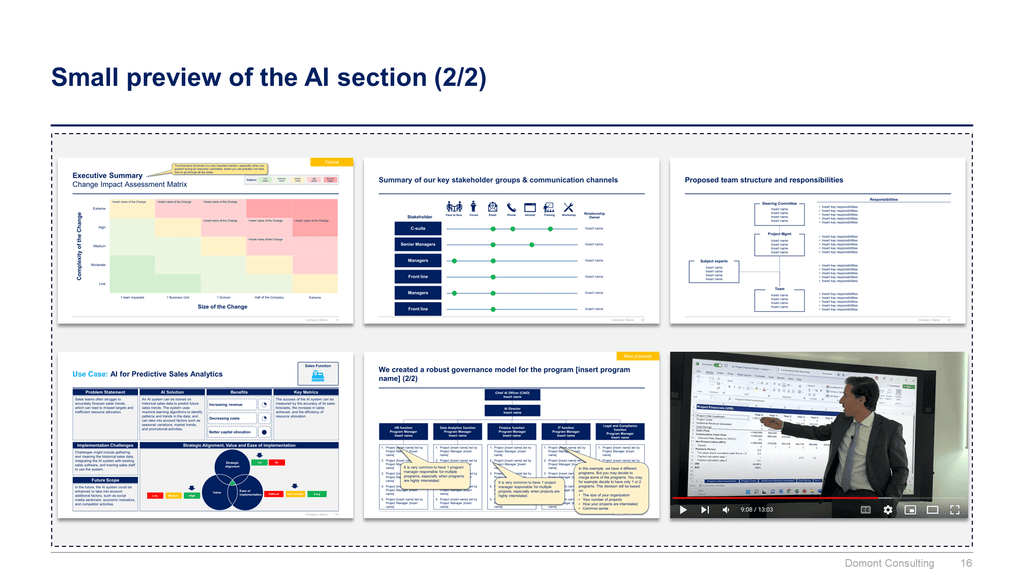 Data Analytics and AI Strategy Toolkit