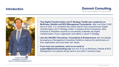 Digital Transformation and IT Strategy Toolkit
