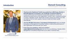 Executive Dashboard Toolkit