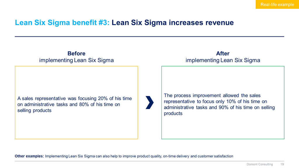 Lean 6 Sigma Toolkit-Domont Consulting