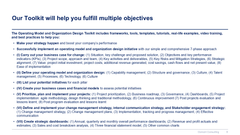 Operating Model and Organization Design Toolkit