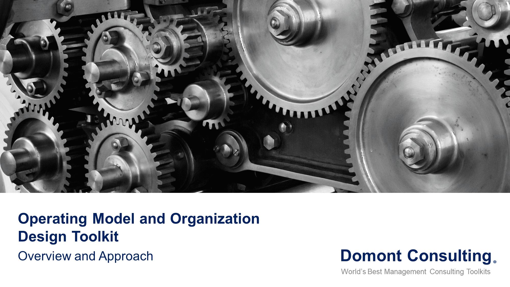 Operating Model & Organization Design Toolkit | By ex-McKinsey