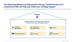 Operating Model and Organization Design Toolkit-Domont Consulting