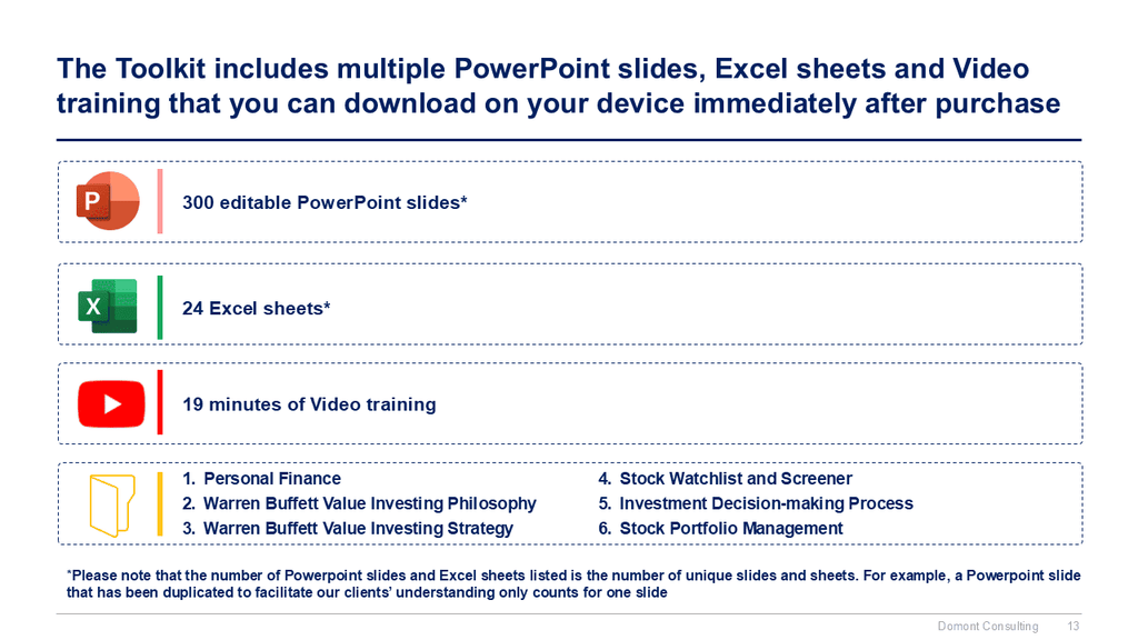 Personal Finance & Warren Buffett Investing Strategy Toolkit