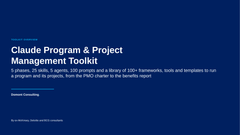 Claude Program & Project Management Toolkit