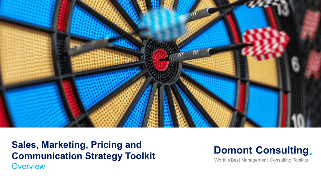 Sales, Marketing, Pricing & Communication Strategy Toolkit