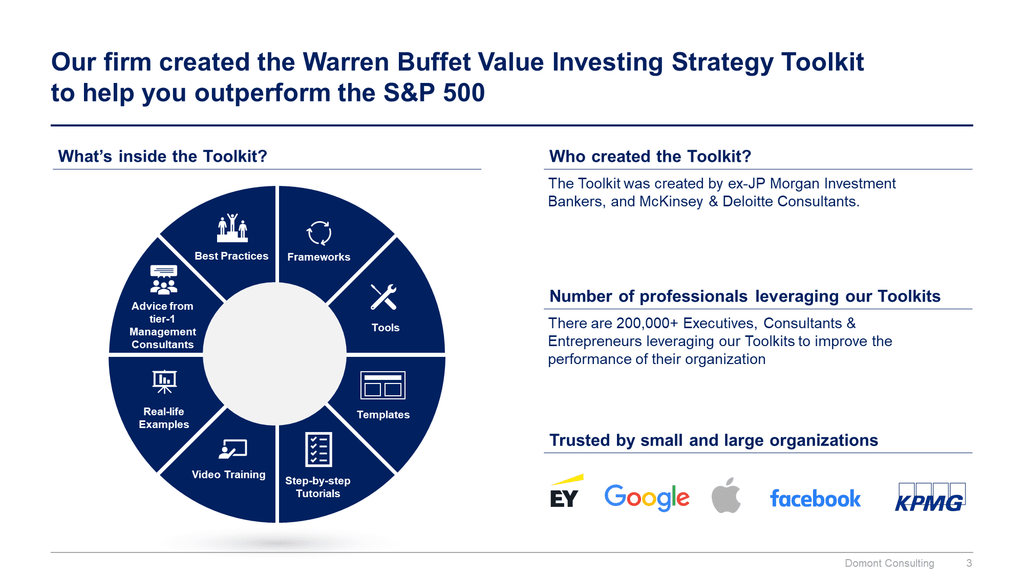 Warren Buffet Value Investing Strategy Toolkit