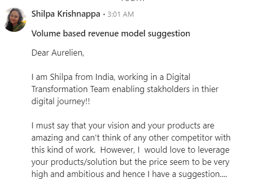Feedback received by Domont Consulting